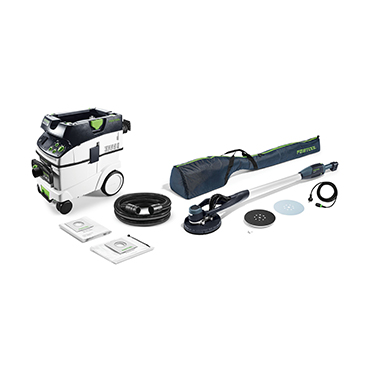 LHS 225 PLANEX Easy 225mm Drywall Sander with M Class Dust Extractor Set, Osaka Construction