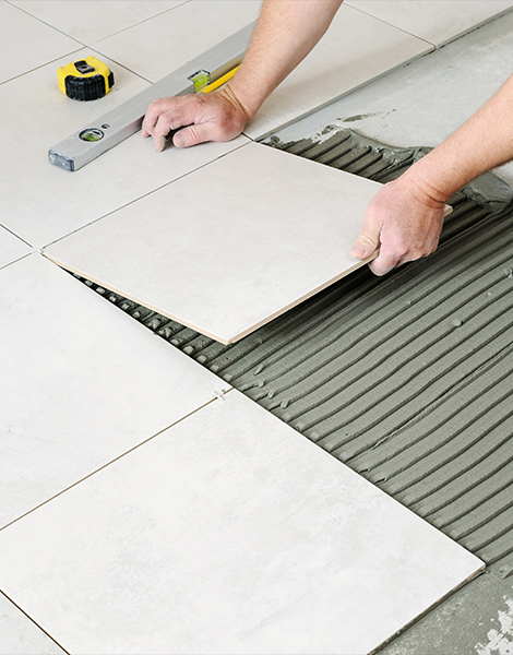 Ceramic Tile Applications, Osaka Construction