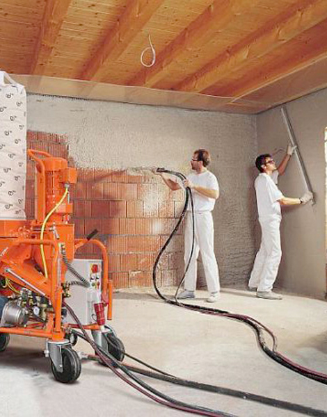 Makineli Alçı Uygulamaları, Osaka Construction